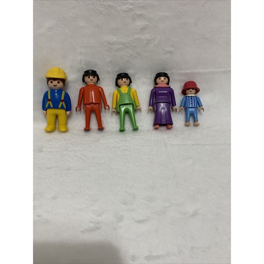 Vintage Playmobil Figures Lot | Geobra 1974 1987 1990 Collectible Toys 2" 3"